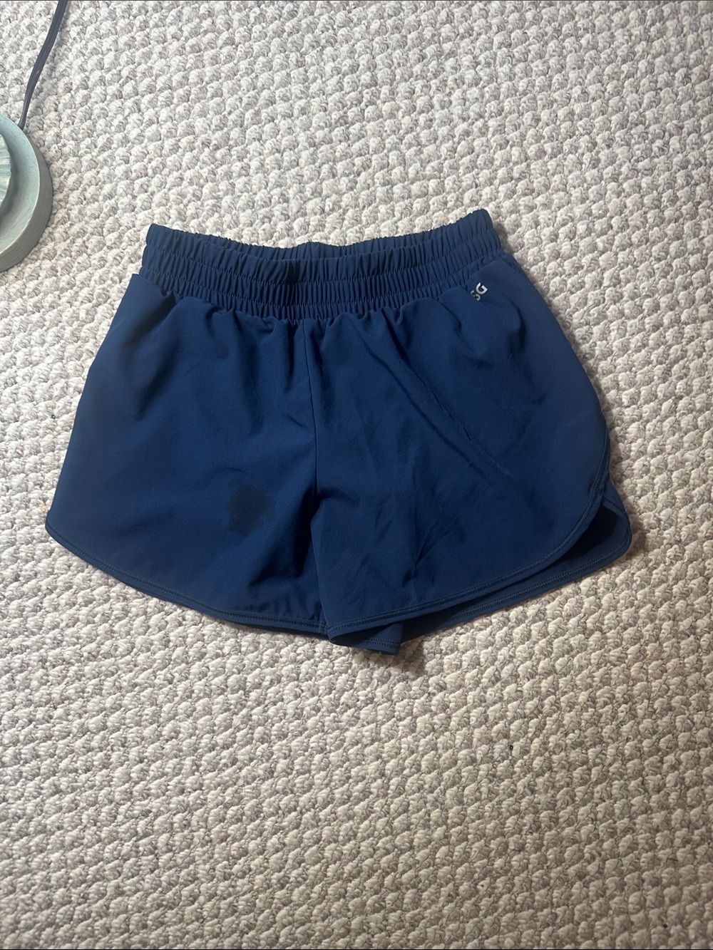 DSG Navy Blue Girls' Athletic Shorts